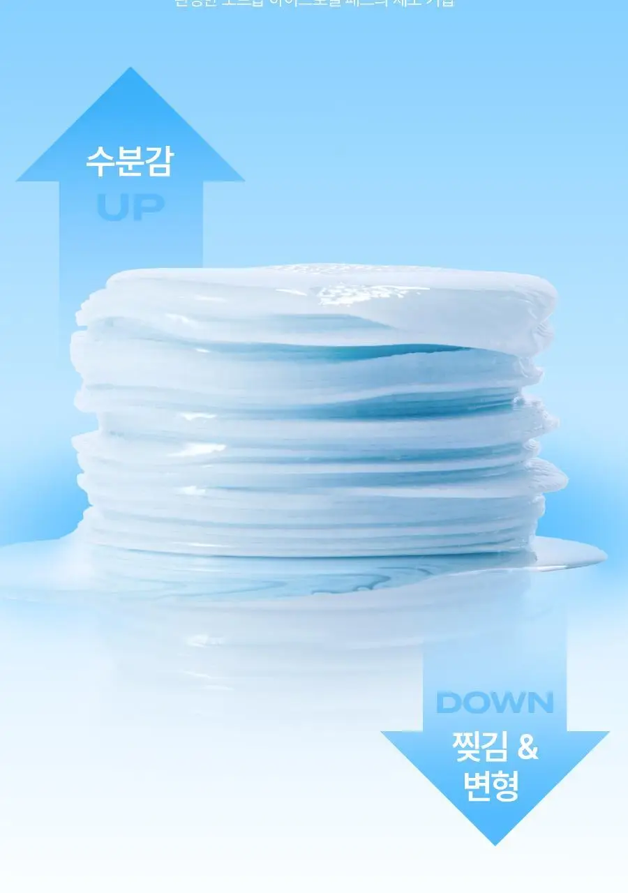 [100%리뷰이벤트] NEW 노프랍 하이드로겔 패드 3종 (콜라겐/수분/모공) 상세페이지 12